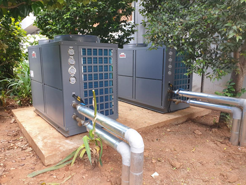 TRT 44 KW air source heat pump water heater