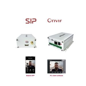 Cheap Vandalproof Sip Intercom Analog To Ip Converter RTSP Remote Access Control for sale
