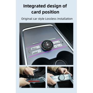 Ejr Lcd Intelligent Docking Station For Tesla Model 3 Y Quick Charger Shunt Hub