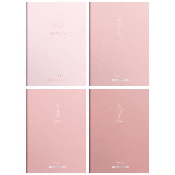 Gradient Thick Stitched Notebook 100 Soft Lined Sheets Student and Business