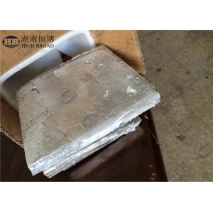 China Aluminum Scandium Alloy Ingot AlSc2% AlSc5% AlSc10% AlSc15% Increase Strength on sale