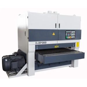 Cheap Wide Belt Sheet Metal Edge Deburring Machine 1 Head With Control Panel for sale