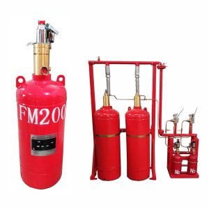Effective FM200 Pipe Network System For Clean Agent Fire Suppression