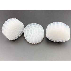 FDA PE37 25*10MM White HDPE MBBR Floating Filter Media