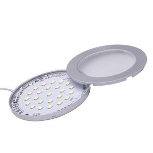 60lm/W Round Led Under Cabinet Lights 12V 3W Ultra Slim