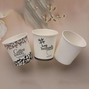 Paper Cup Flexo Printing Die Cutting Machine 12oz 300g / M² Adjustable