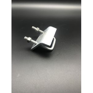 China Custom Electrical Zinc U Bolt Beam Clamp for 41x41Strut Channel on sale