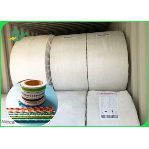 Width 15 - 600mm Waterproof 60gsm FDA Color Printing Straw Paper For Drinking