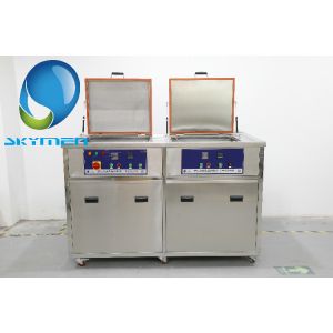 Cheap Boiler / Gas Stove Ultrasonic Cleaning Machine 1000L Dual Tanks 28/40KHz With Filter for sale