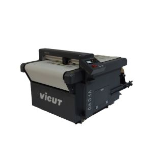 Method of Fixmedia DTF Film Cutter VFC90 Digital Flatbed Cutter Roll Auto Feed