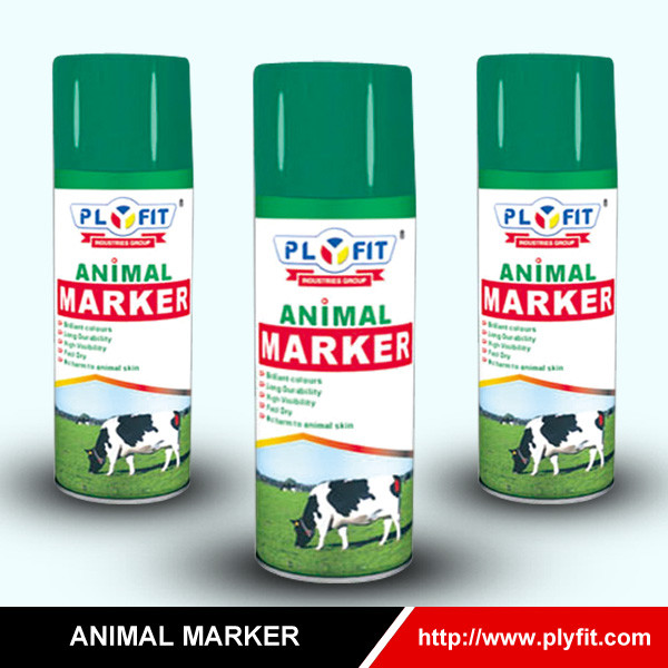 Quality 500ml Inverted Marking Paint Goat Lamb Animal Spray Paint Green Red Blue Color wholesale