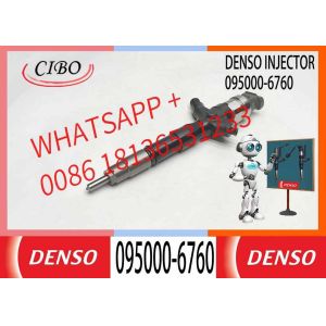 Diesel Fuel Injector 095000-6760 095000-6761 Common Rail Injection Valves 23670