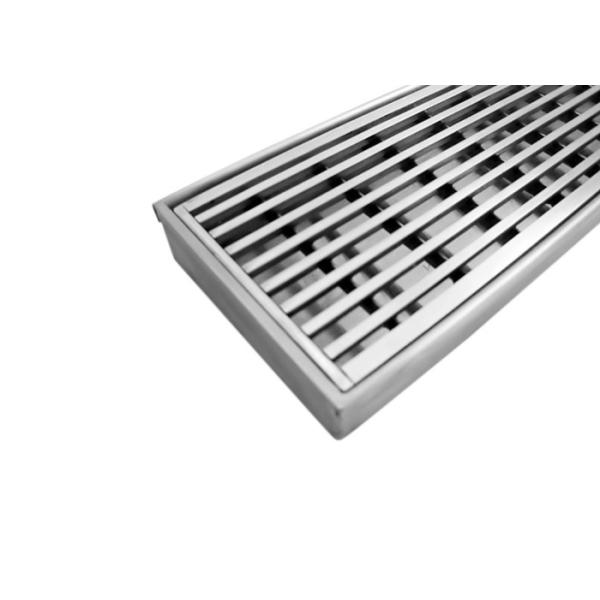 Quality High Specification Stainless Steel Channel Drain Grates Standard Width 995MM Gap 5MM wholesale