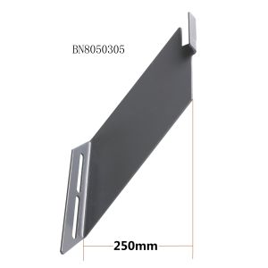 Connectable Heavy Duty Brackets Hardware To Offset Guard 250mm Pallet Rack Frame