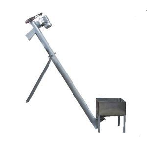 China TS120 1.25t/h Foreverreal Full structure carbon steel auger conveyor for industry screw conveyor on sale