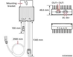 Huawei Merc-1100w-P Solar Power Optimizer 1100w High Efficiency