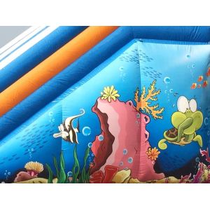 Customized Ocean Commercial Inflatable Slide Fire Resistant Inflatable Bounce