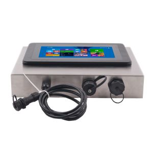 1024*600 PCAP Panel Pc Touchscreen 250cd/M2 Brightness