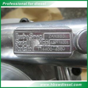 Hitachi EX200-5 6BG1 Turbocharger RHE6 RHE6 114400-4380 turbo