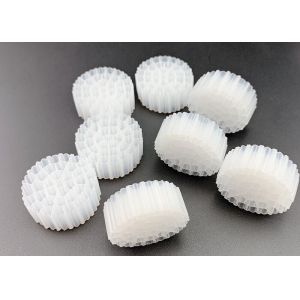 25*10MM Virgin HDPE white Color MBBR Filter Media