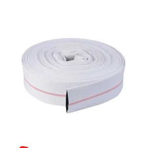 Red Fire Hose Reel System for Fire Protection hydrant hose with coupling easy to