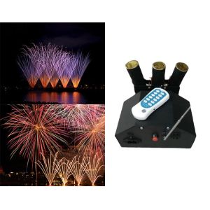 12 10 Channels 500m Fan Fireworks Fountain Machine Fireworks Setting System