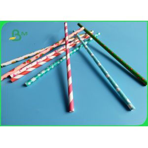 60gsm printed striped and solid black straw paper roll for Drinking straw