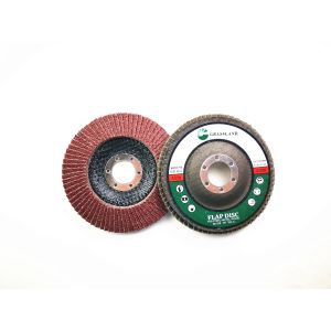 China T29 Aluminum Oxide Cloth 115mm 80 Grit Flap Disc Wheel on sale