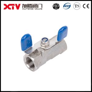 Floating Ball Valve Female Thread Pn16 Bsp Threaded/Flanged Ss Stainless Steel