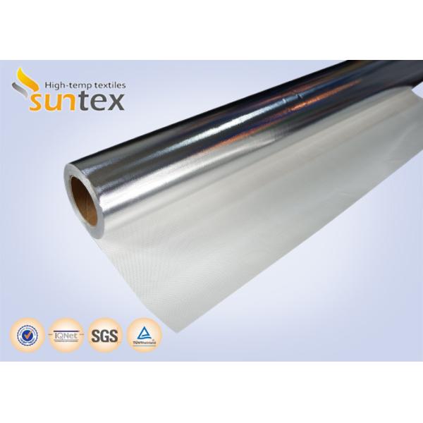 Quality High Temperature Insulation Aluminum Foil Fiberglass Cloth For Heat Shielding Applications wholesale