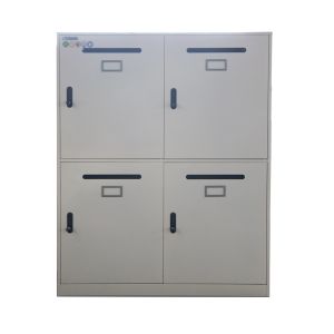 Knock Down Metal Letters Cabinet for Storage 0.5mm Thickness