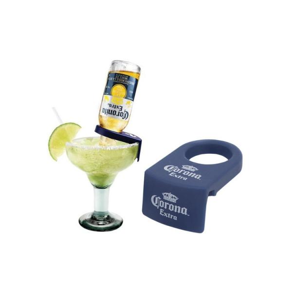 FDA Branded Wine Accessories Yellow CoronaRita Drink Clips For Slanted Margarita Glasses