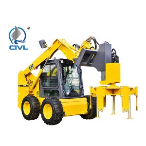 China Euro III Emission Road Maintenance Machinery XT740 Mini Skid Steer Loader on sale