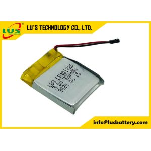 3V 320mah Limno2 Battery Cell With Wires Connector For PCB Mounting Application