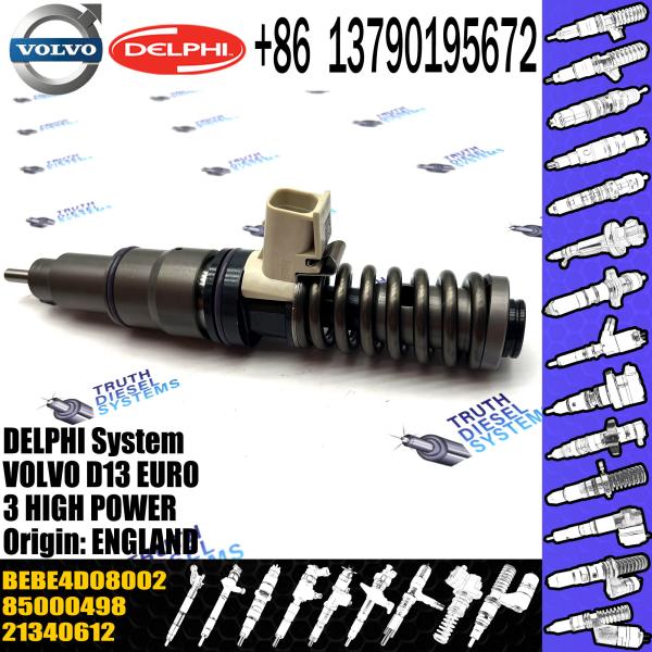 Quality D13 Engine 4 pins Diesel Fuel Injector BEBE4D08002 For VOL Truck 20584346 85000498 wholesale