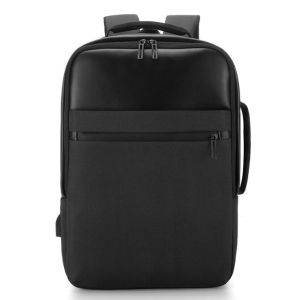 Portable Design Men's Business Backpack with USB Charging and OEM Support