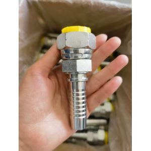 China Different Raw Material Carbon Steel Threaded Big Oil Pipe Joint Hydraulic Hose Fittings Stainless Steel Oil Pipe Joint on sale