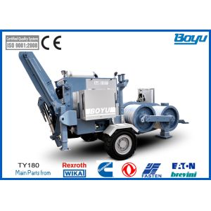 19t Overhead Tension Stringing Equipment Hydraulic Puller with Cummins Diesel