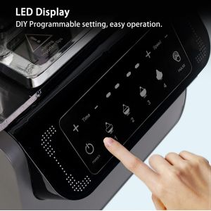 DIY Commercial Blender Multi-purpose Low Noise Smoothie Blender with Programmabl