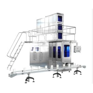 Beverage Brick Aseptic Carton Filling Machine Pneumatic Aluminum Laminated Roll