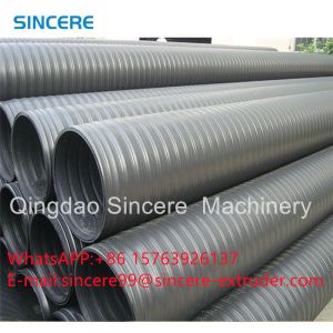 Cheap Reinforced Composite HDPE Winding Pipe Extrusion Line Corrugated Pipe Making Machine for sale