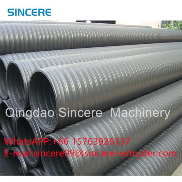 Reinforced Composite HDPE Winding Pipe Extrusion Line Corrugated Pipe Making