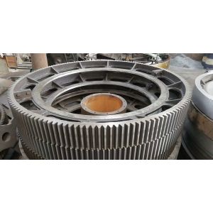 China Hardness 220~240HB Mill Pinion Gear Big Ring Gear For Mining Machine on sale
