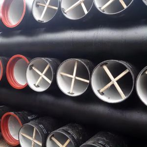 Cheap Cement Lined ISO2531 Class K7 Ductile Cast Iron Pipe K9 Class K7 DN 150Mm DI Pipes 300MM for sale