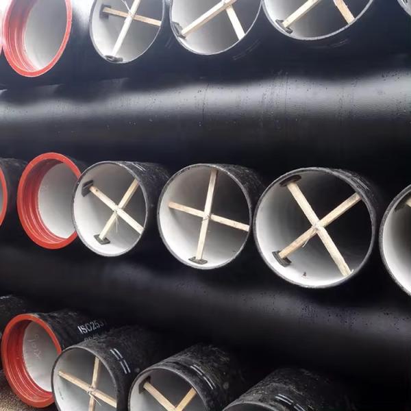 Cement Lined ISO2531 Class K7 Ductile Cast Iron Pipe K9 Class K7 DN 150Mm DI