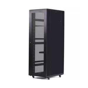 47U Server Rack Cabinet SPCC Rack Mounting With Glass Door 600*600*2200MM