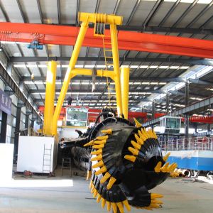 Underwater 12 Inch Cutter Suction Dredger Vessel Dismantling