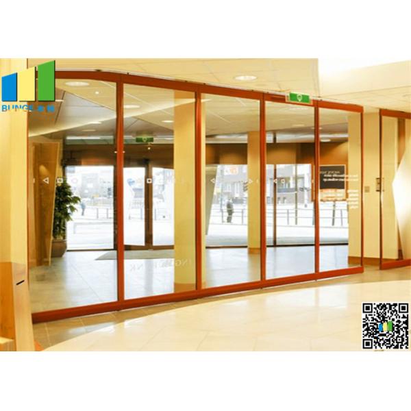 Quality Sliding Aluminum Glass Partitions Wall 10 mm Glass for Home wholesale
