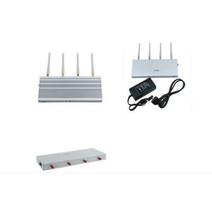 Exquite 3G Remote Control Jammer 4 Antenna With 15m Jamming Range