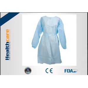 Colorful Disposable Isolation Gowns PP/SMS Gowns Elastic Cuff 120x140cm CE